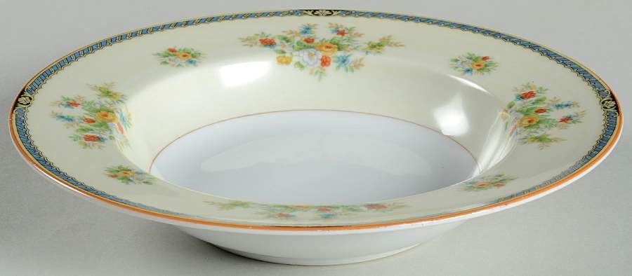RO67 Rim Soup Bowl by Rose (Japan)-1