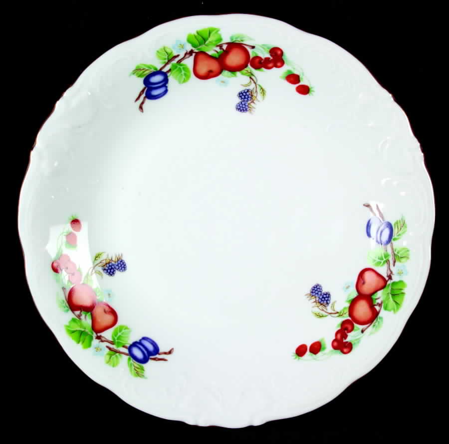 Fruit Garland Underplate for Tureen by Royal Kent (Poland)-1