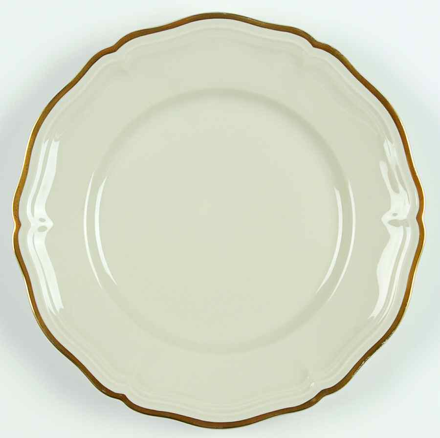 1129 (Chippendale, Cream) Luncheon Plate by Rosenthal - Continental-1