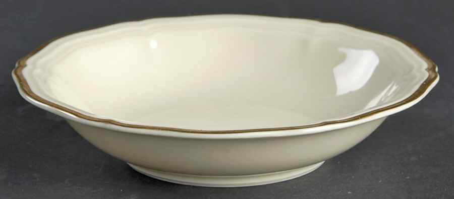 1129 (Chippendale, Cream) Fruit/Dessert (Sauce) Bowl by Rosenthal - Continental-1
