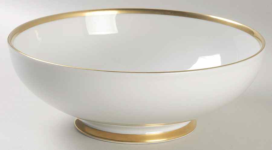 1473 (Aida, White) 8" Round Vegetable Bowl by Rosenthal - Continental-1