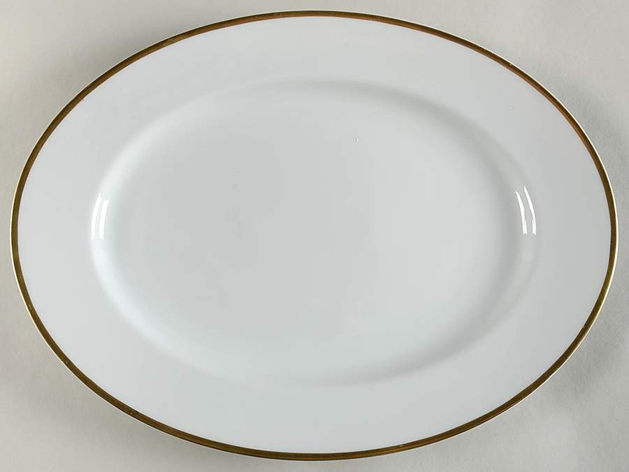 1473 (Aida, White) 15" Oval Serving Platter by Rosenthal - Continental-1