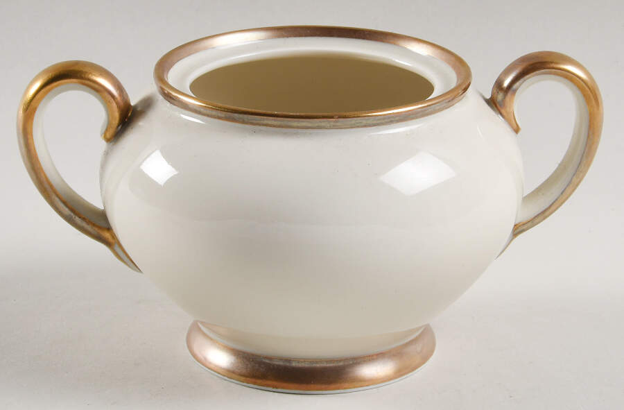 1473 (Aida, Cream) Sugar Bowl No Lid by Rosenthal - Continental-1