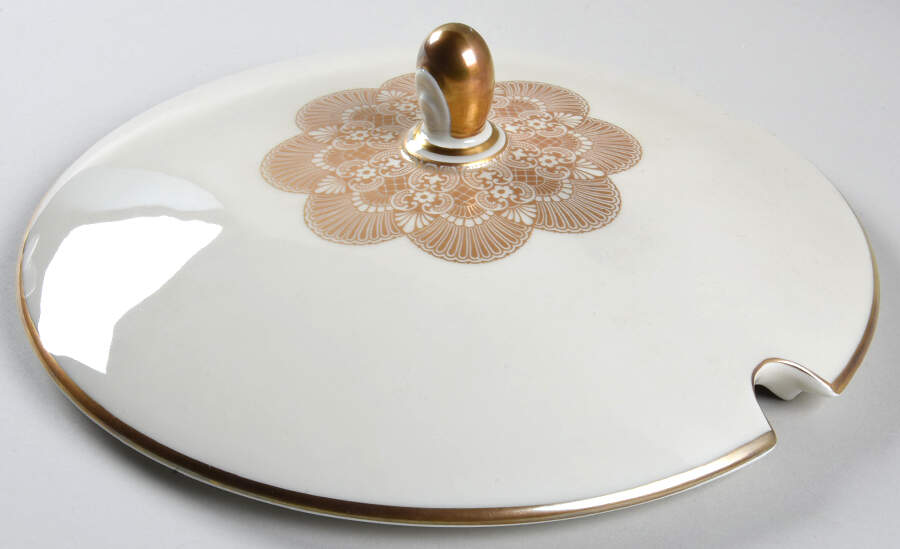 1473 (Aida, Cream) Lid for Round Vegetable by Rosenthal - Continental-1