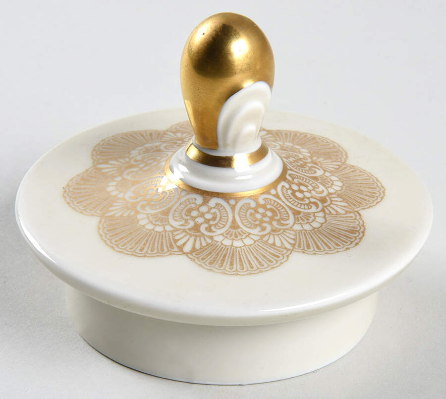 1473 (Aida, Cream) Lid for Coffee Pot by Rosenthal - Continental-1