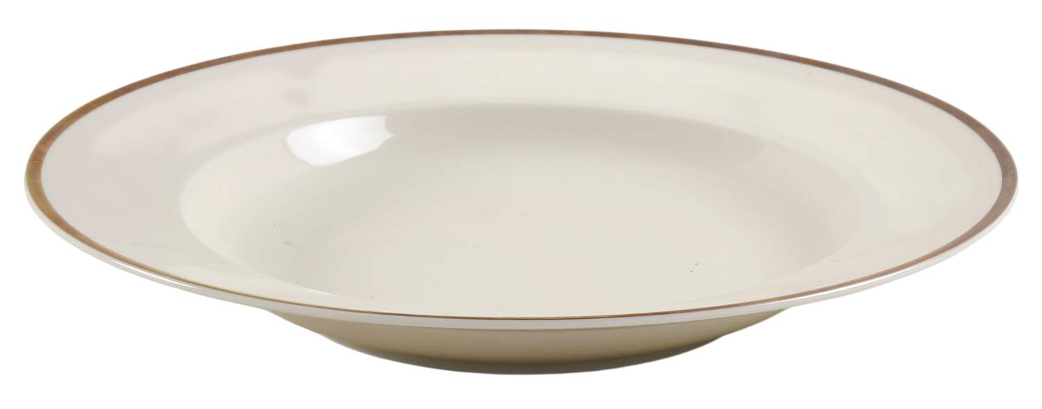 1473 (Aida, Cream) Large Rim Soup Bowl by Rosenthal - Continental-1