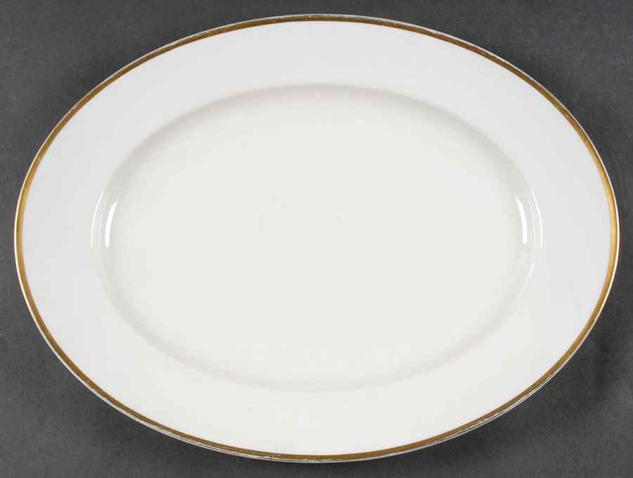 1473 (Aida, Cream) 15" Oval Serving Platter by Rosenthal - Continental-1