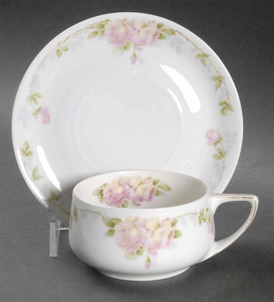 1494 Flat Cup & Saucer Set by Rosenthal - Continental-1