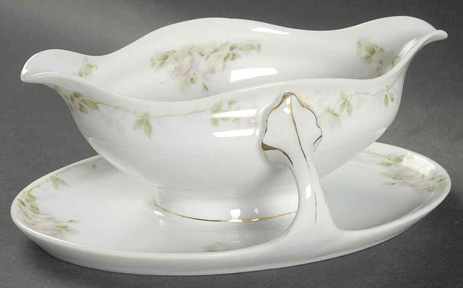 1494 Gravy Boat with Attached Underplate by Rosenthal - Continental-1