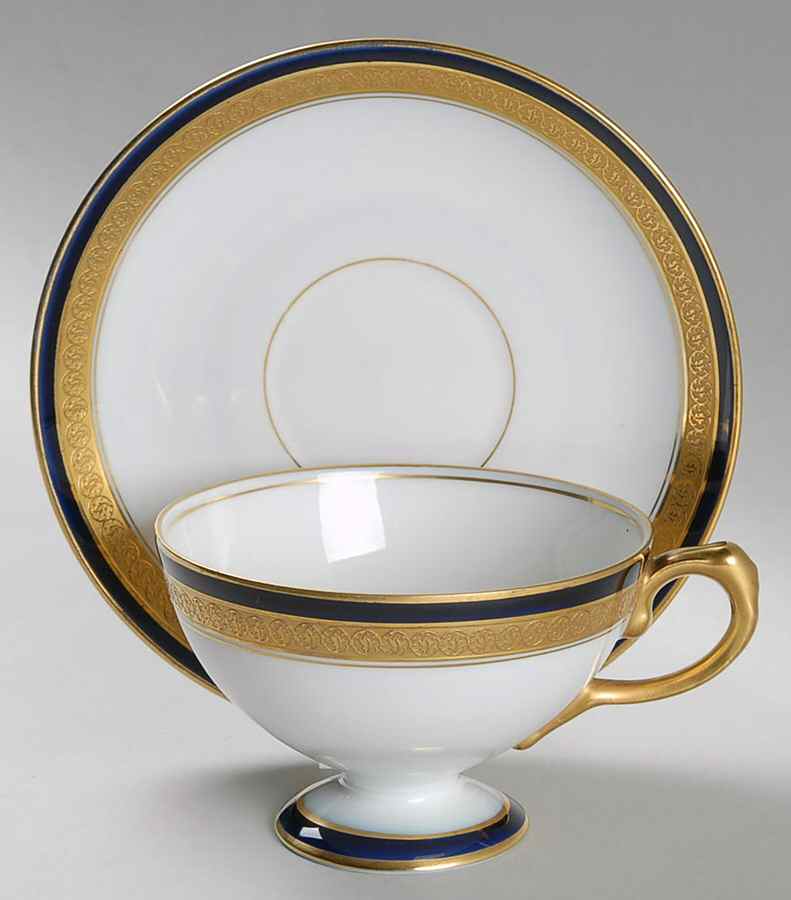 1745 Footed Cup & Saucer Set by Rosenthal - Continental-1