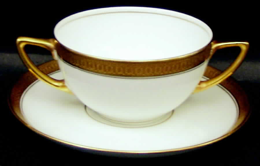 Duchess Flat Bouillon Cup & Saucer by Rosenthal - Continental-1