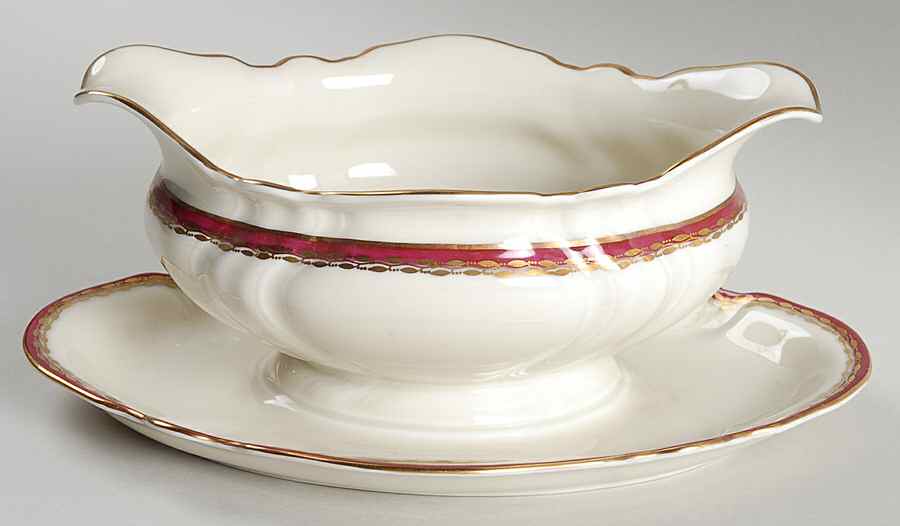 2091 Gravy Boat with Attached Underplate by Rosenthal - Continental-1