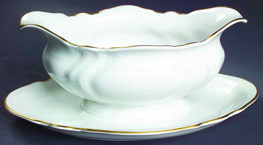 2331 Gravy Boat with Attached Underplate by Rosenthal - Continental-1
