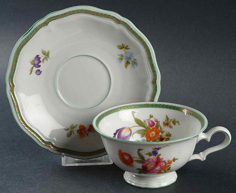 2488 Footed Cup & Saucer Set by Rosenthal - Continental-1