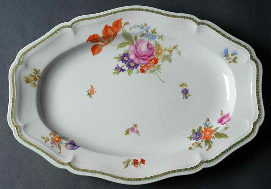 2488 13" Oval Serving Platter by Rosenthal - Continental-1