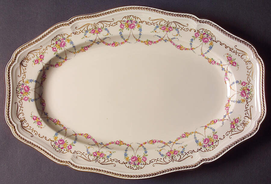 2506 15" Oval Serving Platter by Rosenthal - Continental-1