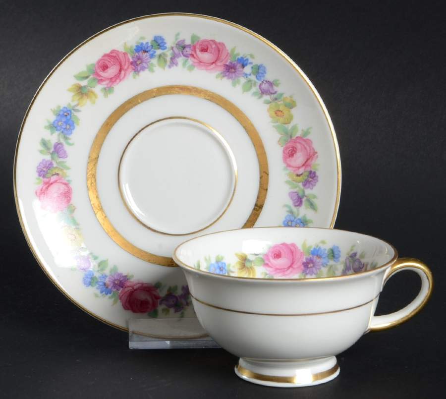 2625 Footed Demitasse Cup & Saucer Set by Rosenthal - Continental-1