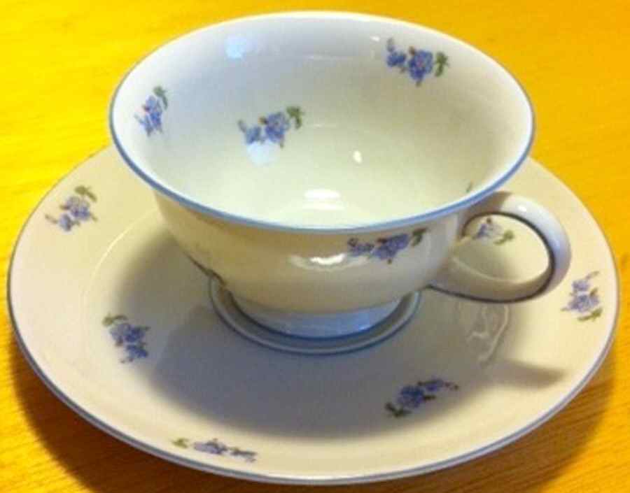 2641 Footed Cup & Saucer Set by Rosenthal - Continental-1