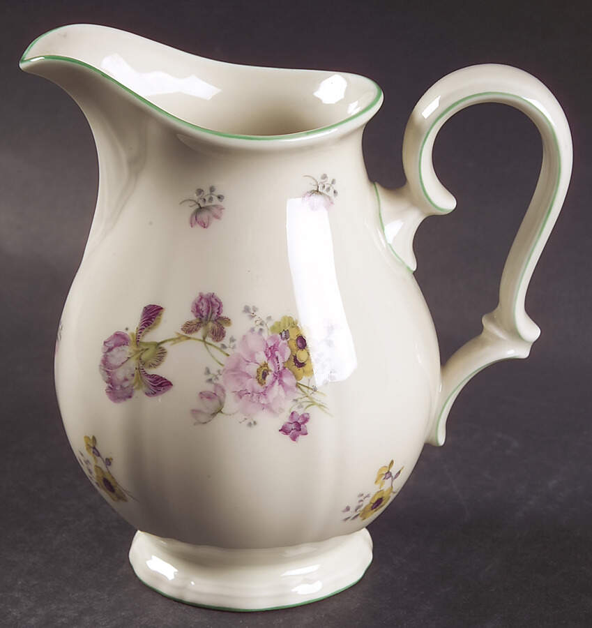 2664 (Chippendale, Cream, Green Trim) Pitcher by Rosenthal - Continental-1