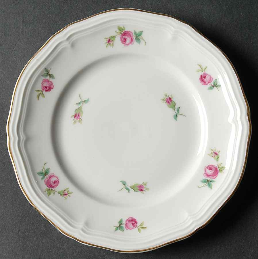 2820 (Chippendale, Gold Trim) Bread & Butter Plate by Rosenthal - Continental-1