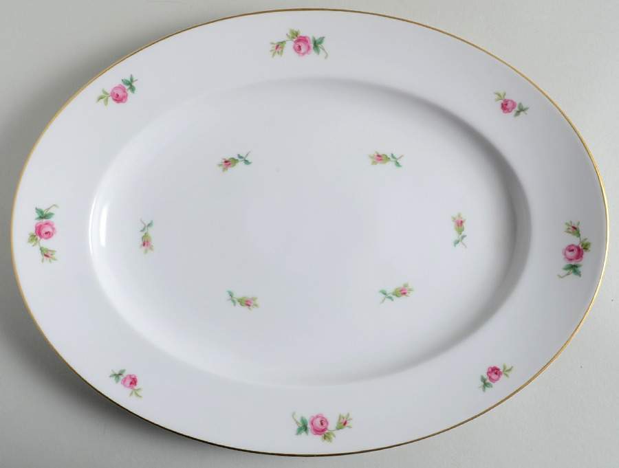 2820 (Aida) 12" Oval Serving Platter by Rosenthal - Continental-1