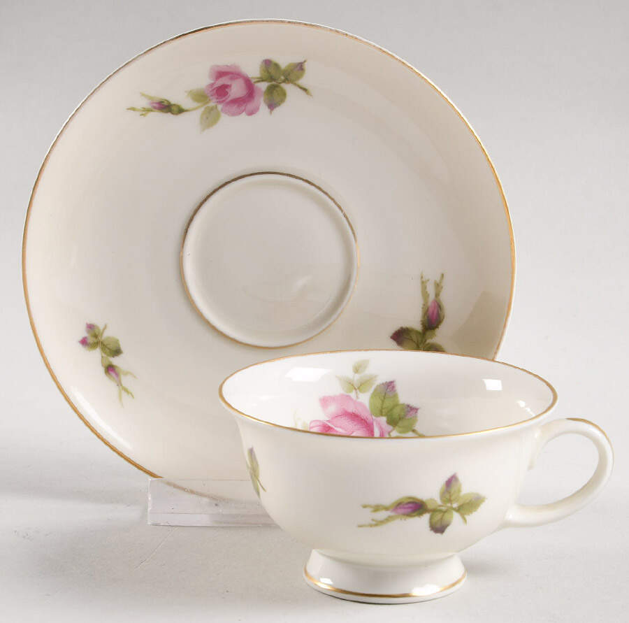2825 (Aida, Cream) Demitasse Cup & Saucer Set by Rosenthal - Continental-1