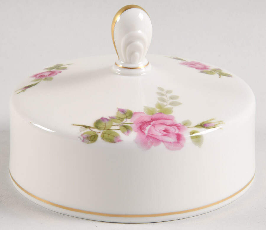 2825 (Aida, Cream) Lid for Round Butter by Rosenthal - Continental-1