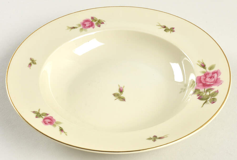 2825 (Aida, Cream) Rim Soup Bowl by Rosenthal - Continental-1