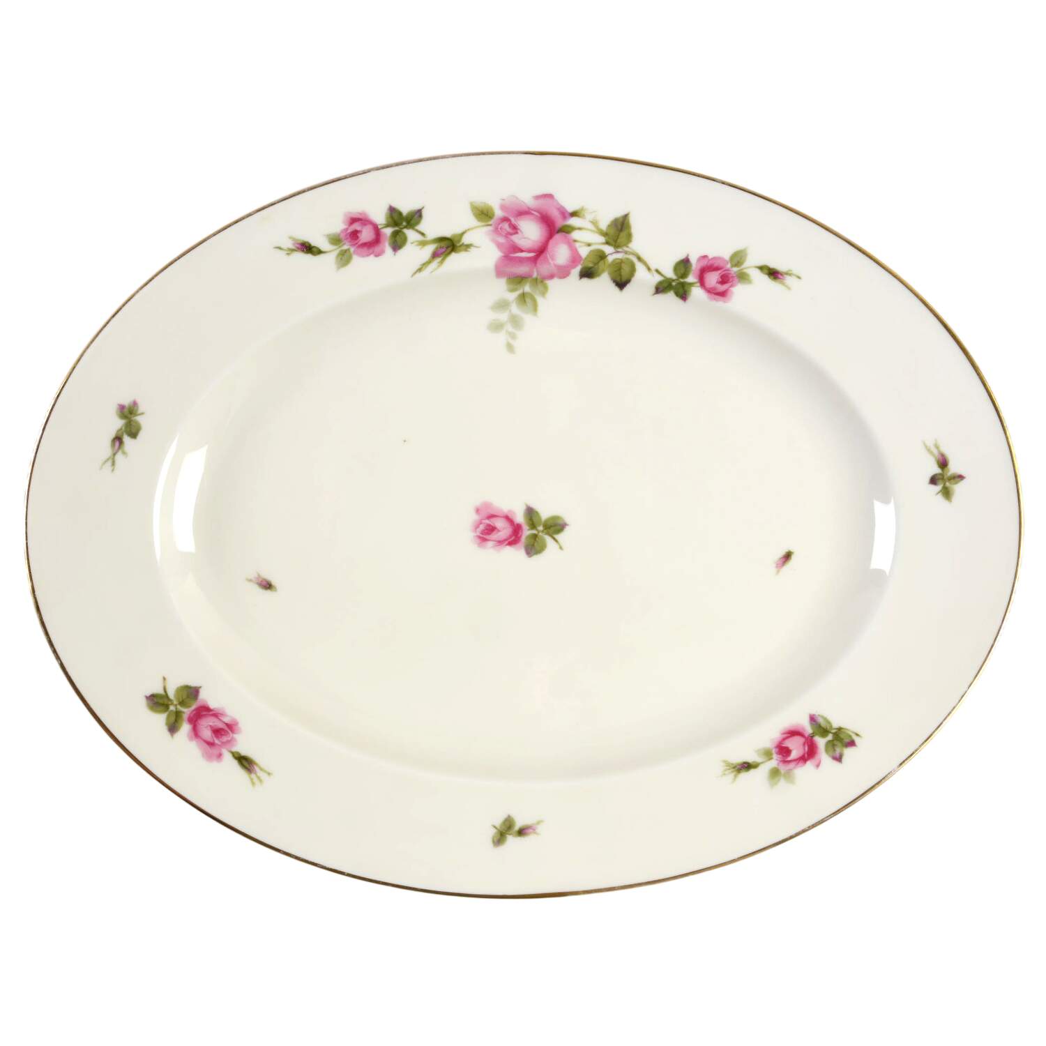 2825 (Aida, Cream) 11" Oval Serving Platter by Rosenthal - Continental-1