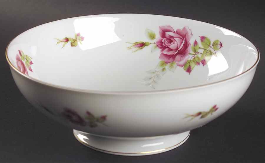 2825 (Aida, White) 8" Round Vegetable Bowl by Rosenthal - Continental-1