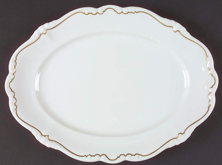 2866-3788 14" Oval Serving Platter by Rosenthal - Continental-1