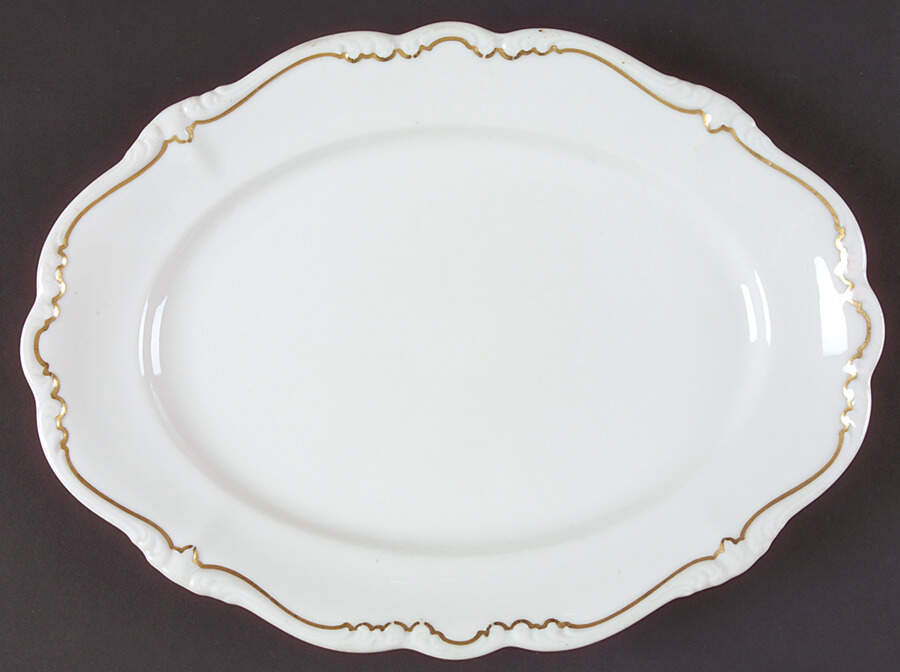 2866-3788 12" Oval Serving Platter by Rosenthal - Continental-1