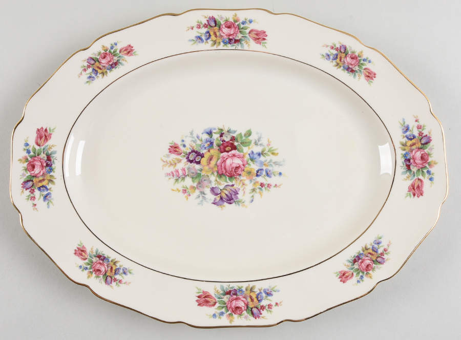 2895 12" Oval Serving Platter by Rosenthal - Continental-1