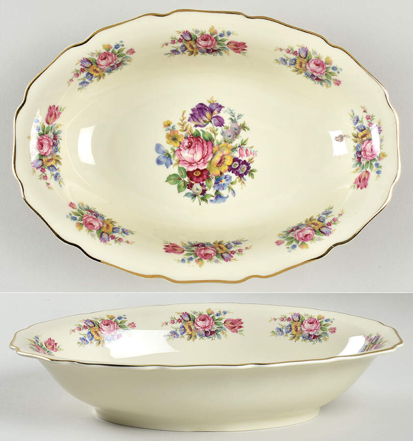2895 10" Oval Vegetable Bowl by Rosenthal - Continental-1