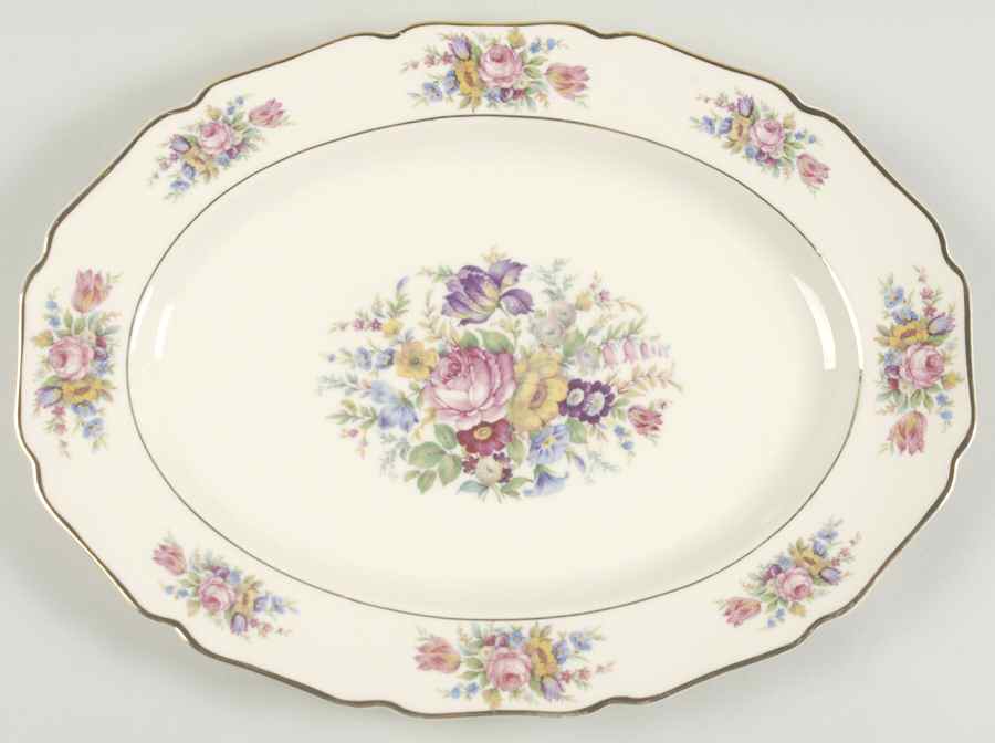 2895 14" Oval Serving Platter by Rosenthal - Continental-1