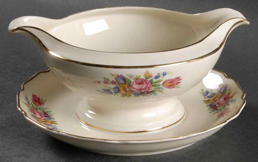 2895 Gravy Boat with Attached Underplate by Rosenthal - Continental-1