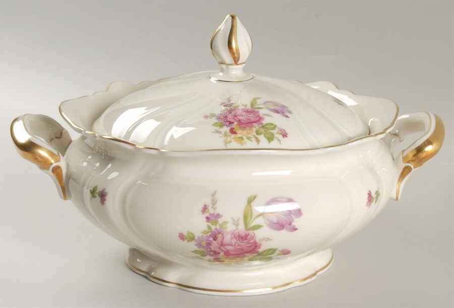 2922 (Viktoria) Round Covered Vegetable by Rosenthal - Continental-1
