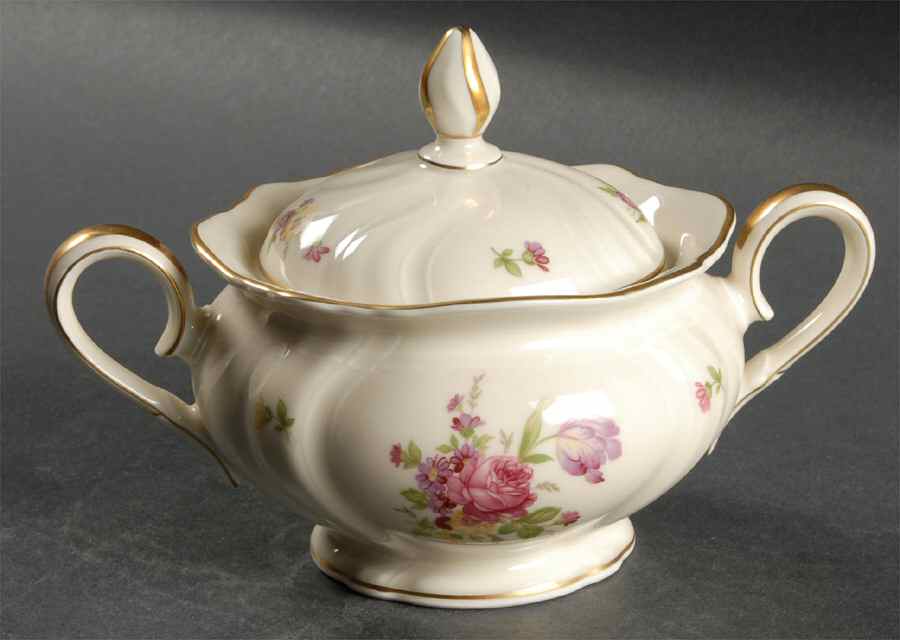 2922 (Viktoria) Sugar Bowl & Lid by Rosenthal - Continental-1