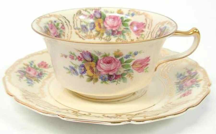 2924 Footed Cup & Saucer Set by Rosenthal - Continental-1