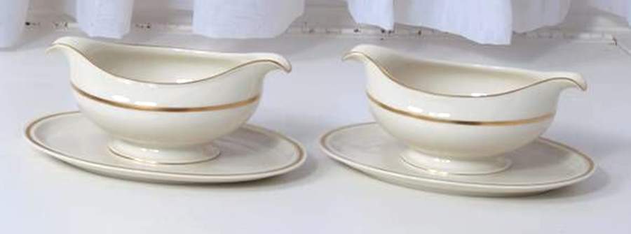 2980 Gravy Boat with Attached Underplate by Rosenthal - Continental-1
