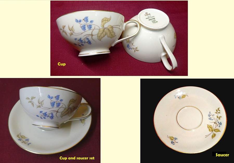 3062 Footed Cup & Saucer Set by Rosenthal - Continental-1