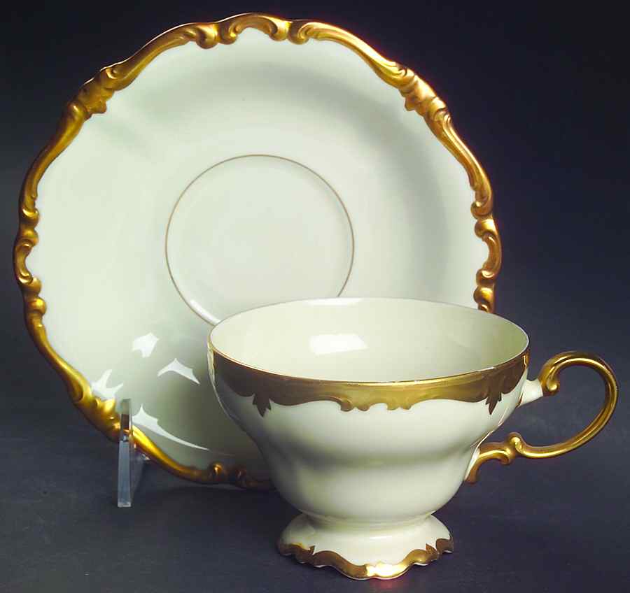 3099 Footed Cup & Saucer Set by Rosenthal - Continental-1