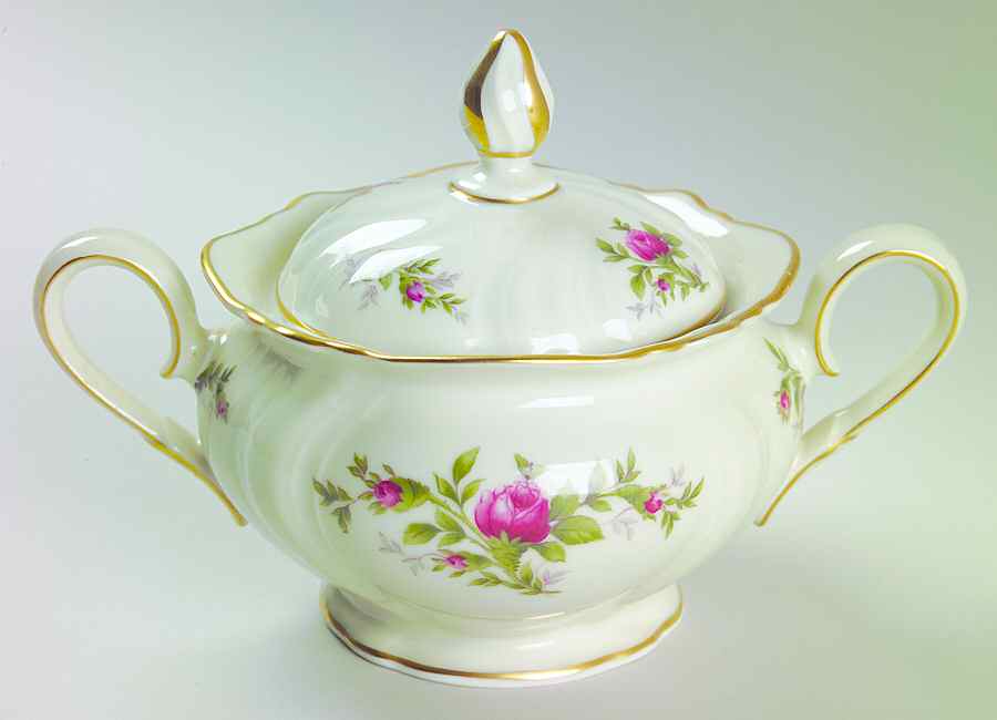3158 (Viktoria) Sugar Bowl & Lid by Rosenthal - Continental-1