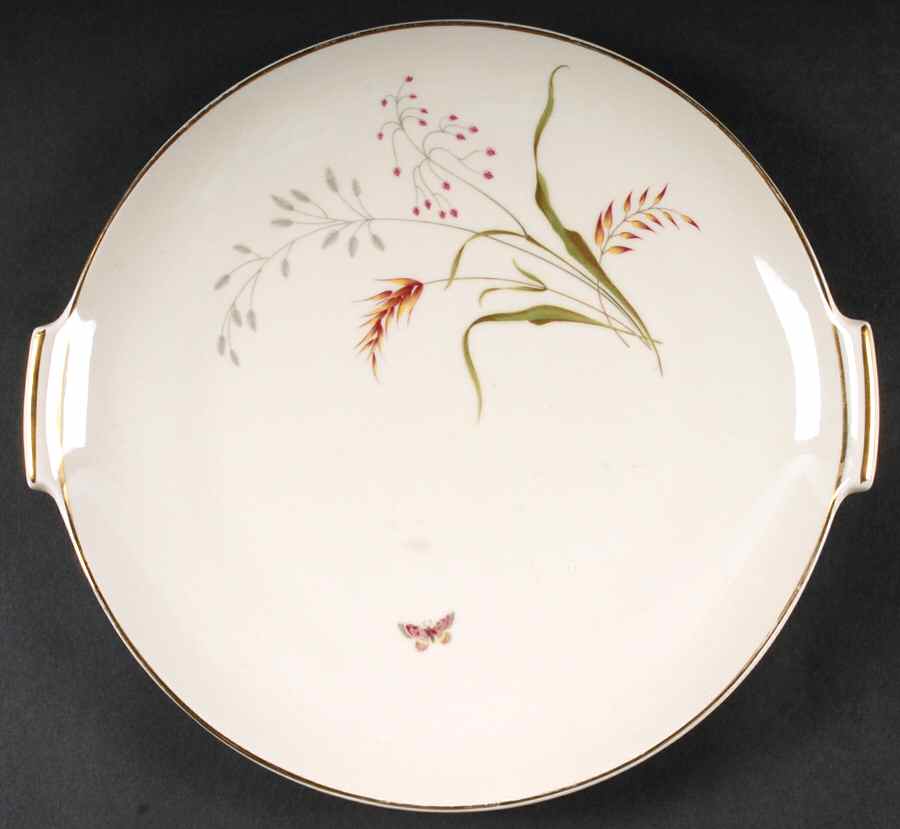 3162 (Aida, Cream) Handled Cake Plate by Rosenthal - Continental-1