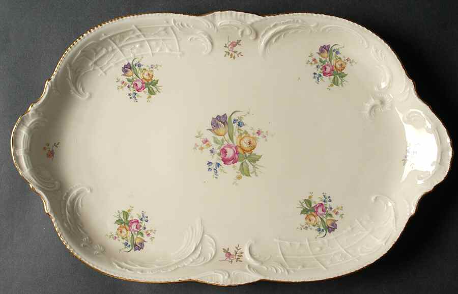 3217 15" Oval Serving Platter by Rosenthal - Continental-1