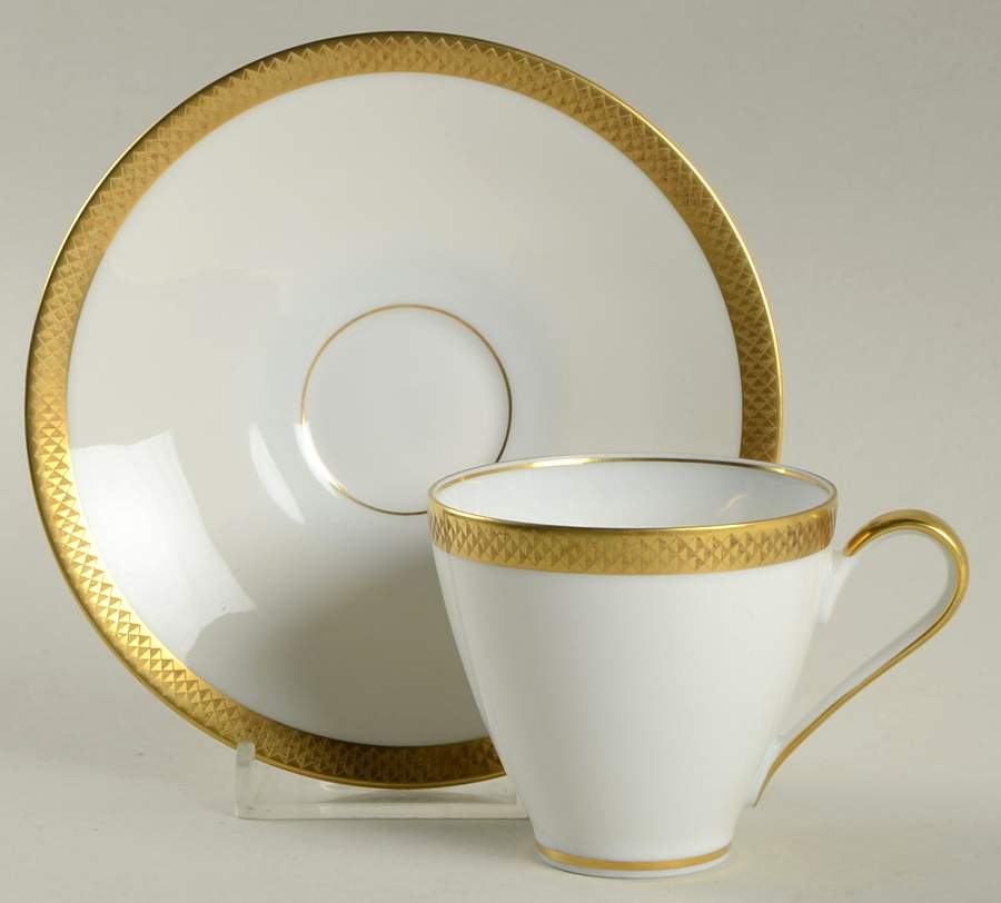 3268 Flat Demitasse Cup & Saucer Set by Rosenthal - Continental-1