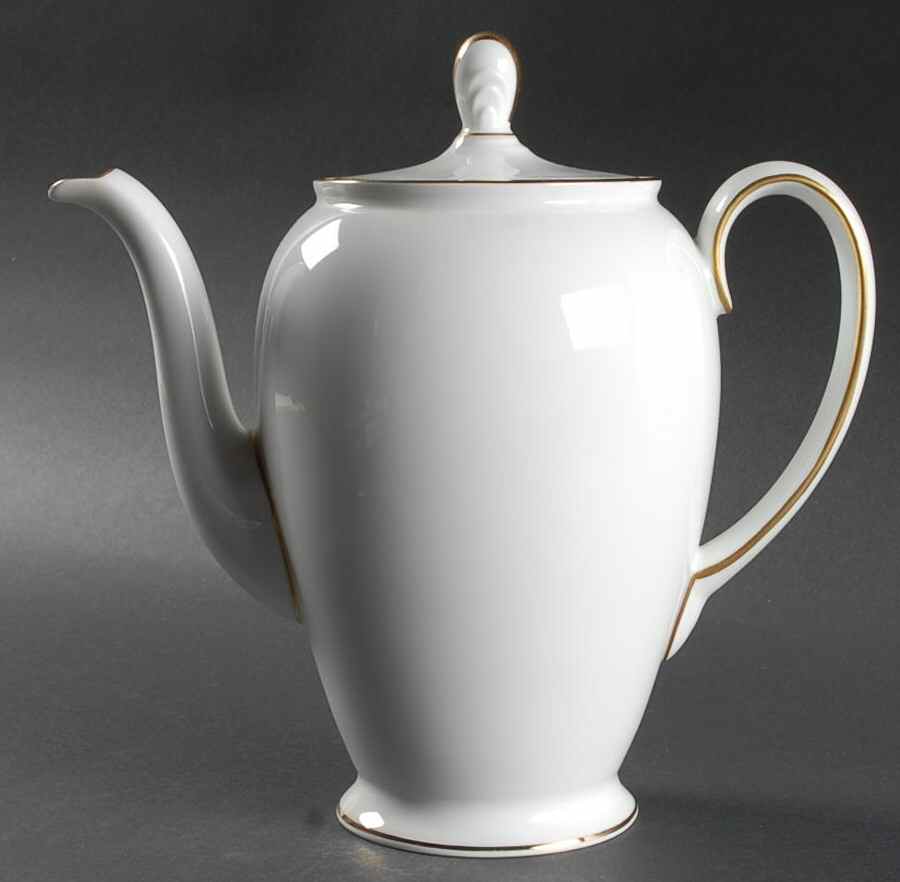 3303 (Aida, White) Coffee Pot & Lid by Rosenthal - Continental-1