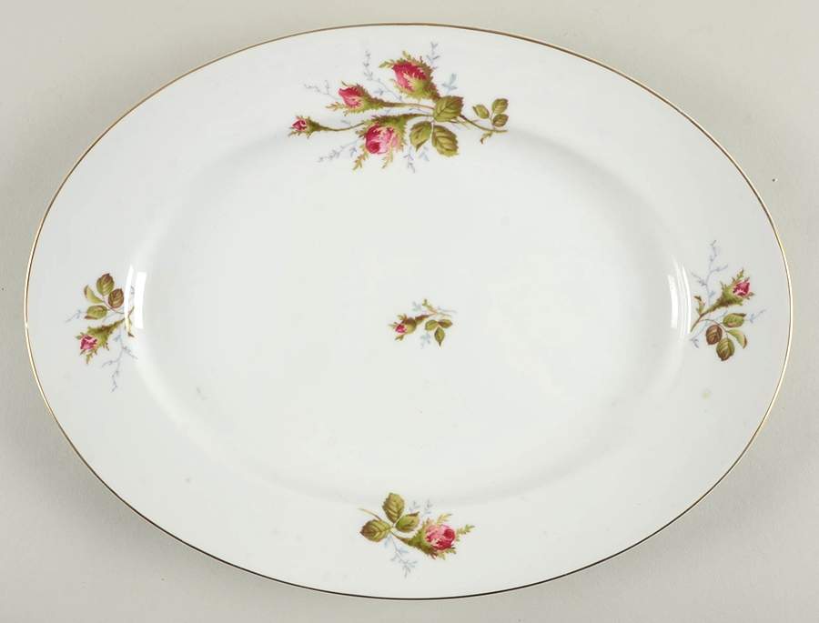 3322 (Aida, Roses) 12" Oval Serving Platter by Rosenthal - Continental-1