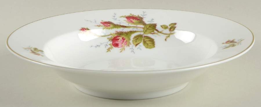 3322 (Aida, Roses) Rim Soup Bowl by Rosenthal - Continental-1
