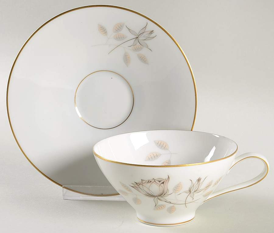 3434 Flat Cup & Saucer Set by Rosenthal - Continental-1